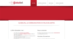 Desktop Screenshot of globaltel-spm.com